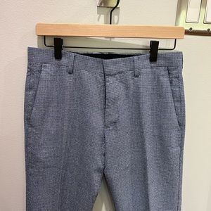 J crew ludlow suit pants. Japanese textile.